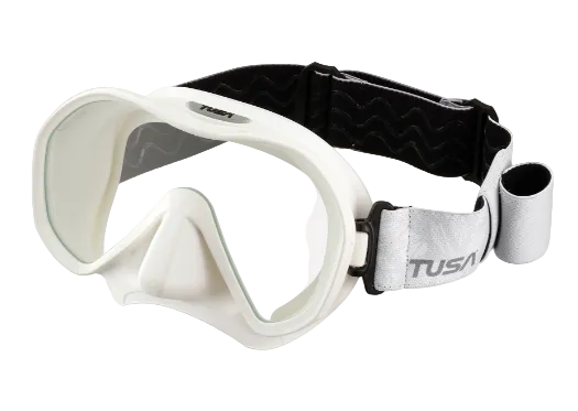 Zensee Mask with Fabric Strap All White